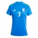Italia Federico Dimarco #3 Echipament de Fotbal Replică European 2024 Femei Acasa